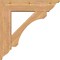 Ekena Millwork Legacy Traditional Smooth Bracket w/ Offset Brace, Western Red Cedar, 7 1/2"W x 30"D x 30"H BKT0806X30X30LEC01SWR - alternate 2